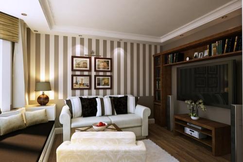 Какие обои можно поклеить в зале. Какие виды обоев клеить в зале (40 фото) 02