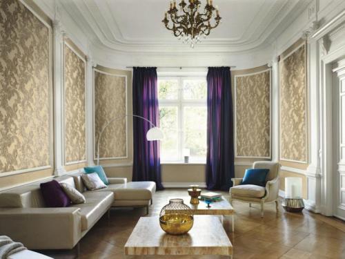 Какие обои можно поклеить в зале. Какие виды обоев клеить в зале (40 фото) 07