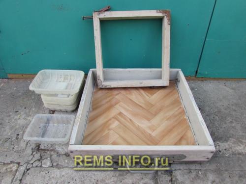 Тротуарная плитка для дачи своими руками. Садовая дорожка своими руками при помощи форм: подготовка формы, отливка плиток, укладка и уход 02