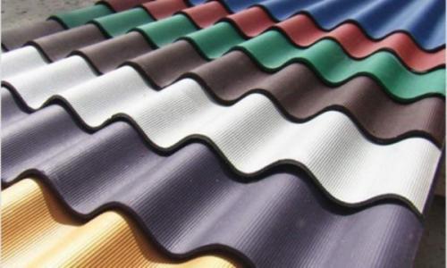 Покраска шифера резиновой краской. Задачи окрашивания