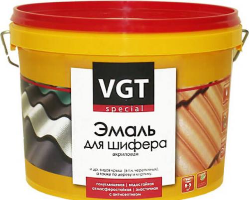 Покраска шифера цементным раствором. Чем покрасить плоский шифер на фасаде дома