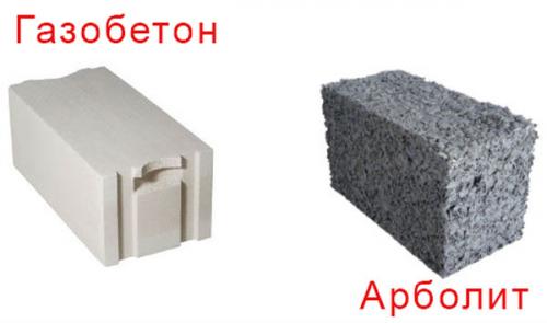 Арболитовые блоки или газобетон. Что лучше использовать для строительства дома