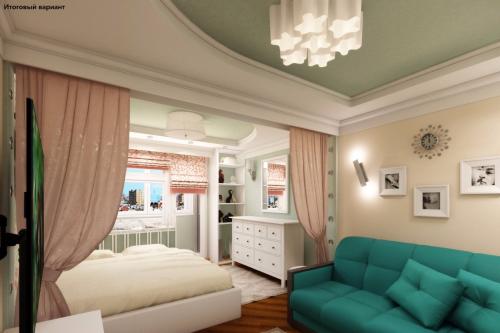 Дизайн интерьера однокомнатной квартиры 41 м2 04