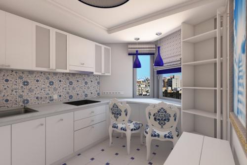 Дизайн интерьера однокомнатной квартиры 41 м2 02