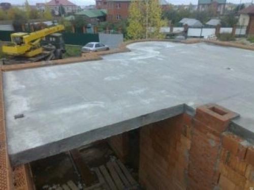 Монолитные перекрытия между этажами. Использование железобетонных плит 17