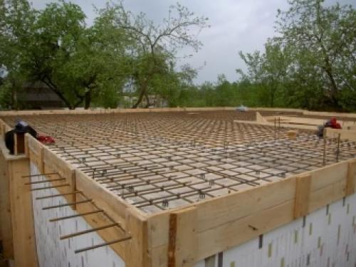 Монолитные перекрытия между этажами. Использование железобетонных плит 07