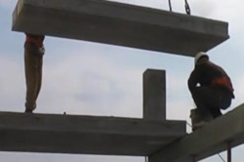 Монолитные перекрытия между этажами. Использование железобетонных плит 01