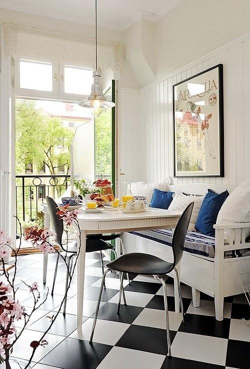 Светлая кухня 05