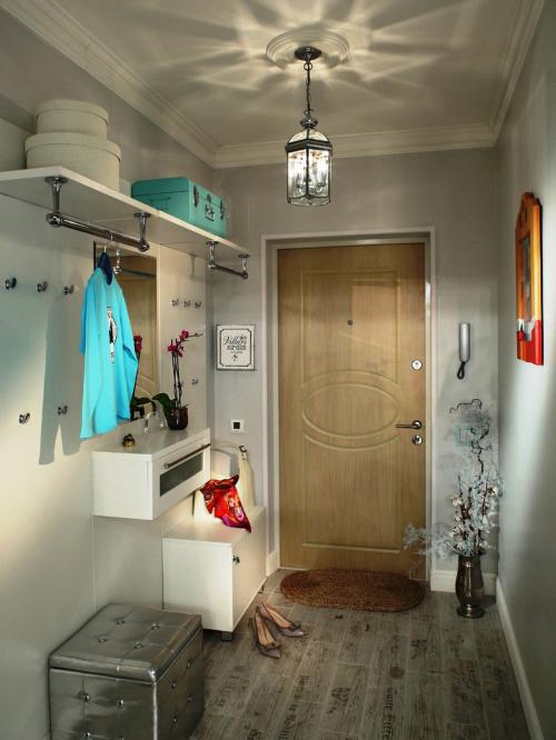 Декор стен в прихожей своими руками. Фактор функциональности