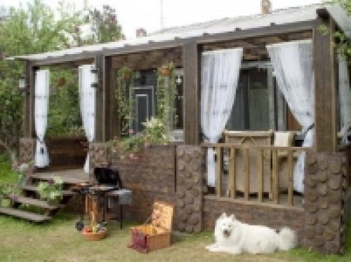 Пристраиваем веранду к деревянному дому. Столбчатый и свайный фундамент 27