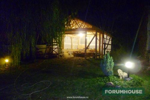 Каркасный гараж из доски 50 на 100. Как построить каркасный гараж