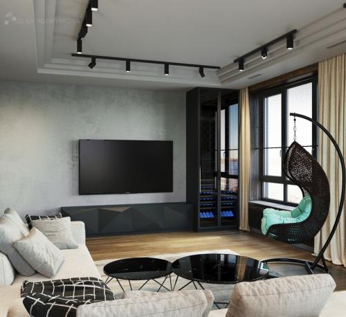 Интерьер трехкомнатной квартиры 100 кв. м 13