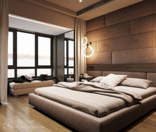 Интерьер трехкомнатной квартиры 100 кв. м 07