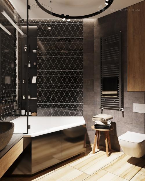 Интерьер трехкомнатной квартиры 100 кв. м 03