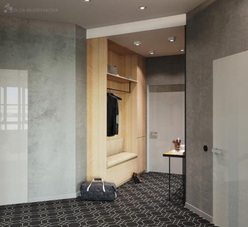 Интерьер трехкомнатной квартиры 100 кв. м 14