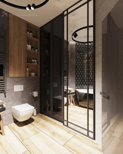 Интерьер трехкомнатной квартиры 100 кв. м 01