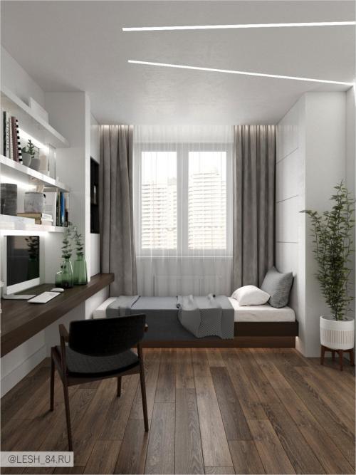 Дизайн квартиры 78 кв. м 12