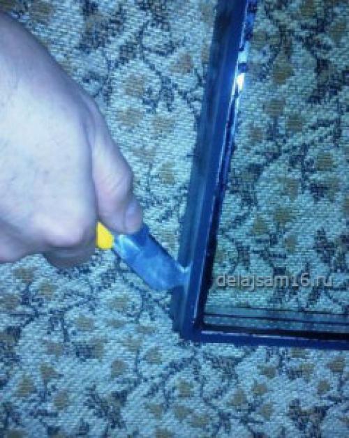 Как разобрать стеклопакет на стекла. Как разобрать стеклопакет в пластиковом окне