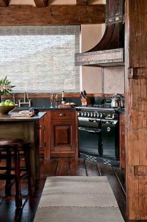 Оригинальный интерьер загородного дома 05