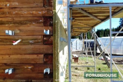 Чем утеплять дом из бруса снаружи. Утепление брусового дома каменной ватой