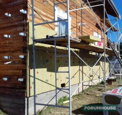 Чем утеплять дом из бруса снаружи. Утепление брусового дома каменной ватой