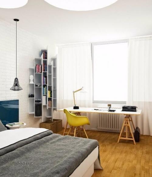 Светлый интерьер квартиры 45 кв.м 07