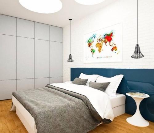 Светлый интерьер квартиры 45 кв.м 03