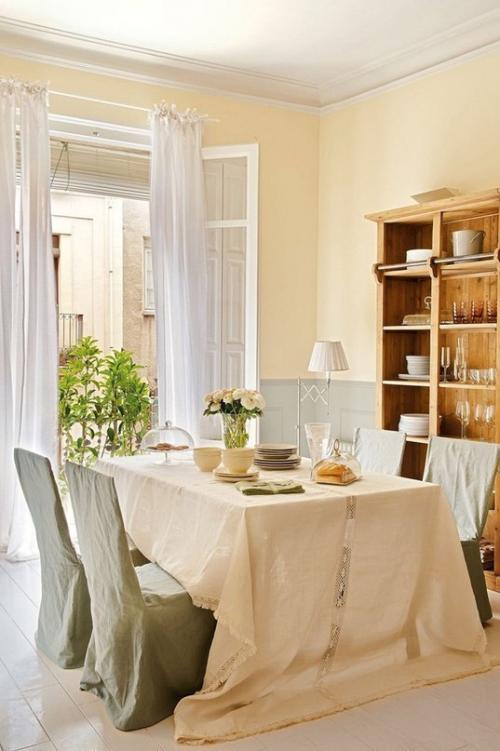 Милый интерьер загородного дома 01