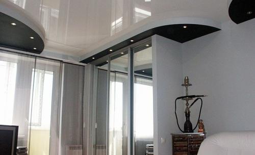 Как натянуть потолок если стоит шкаф-купе. Какой очередности следует придерживаться при установке шкафа-купе и натяжной конструкции?