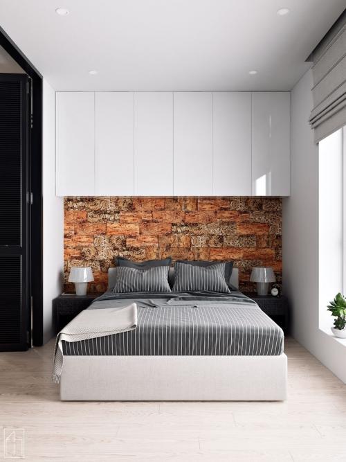 Интерьер квартиры с элементами лофт 05