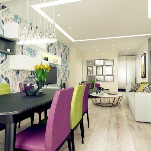 Интерьер просторной светлой студии 02