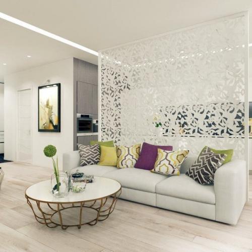 Интерьер просторной светлой студии 05