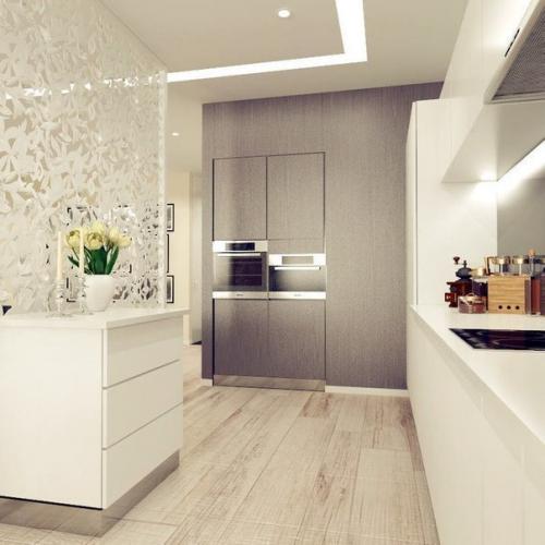 Интерьер просторной светлой студии 07