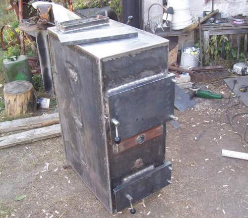 Сварка самодельного котла. Твердотопливный котел своими руками 02 Сварка самодельного котла. Твердотопливный котел своими руками 02