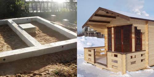 Фундамент для дачного дома из блоков. Фундамент для дачного домика – оптимальные варианты, устройство столбов