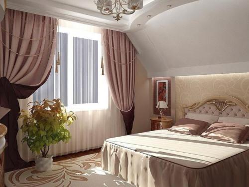 Варианты оформления спальни 07