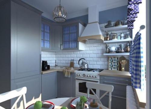 Малогабаритная кухня 07