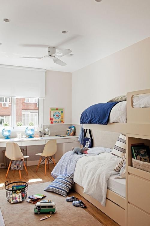 Прекрасные варианты детских на двоих или троих деток 06