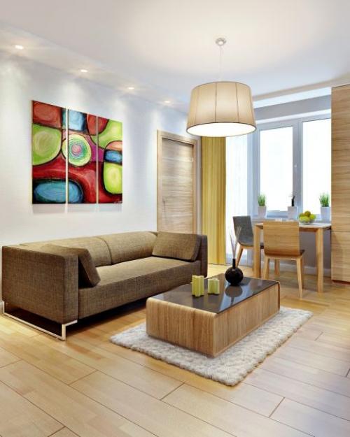 Отличный вариант перепланировки 2-ух комнатной хрущевки (45 кв.м) 08