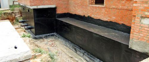 Нанесение гидроизоляции на стены. Классификация по способу нанесения