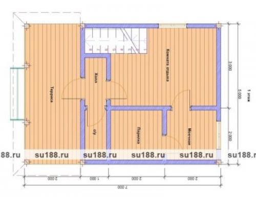 Проекты бань домов с мансардой. Специфичность компактных проектов домов-бань с мансардой 05 Проекты бань домов с мансардой. Специфичность компактных проектов домов-бань с мансардой 05