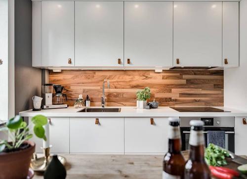 Оригинальность кухонного фартука 01