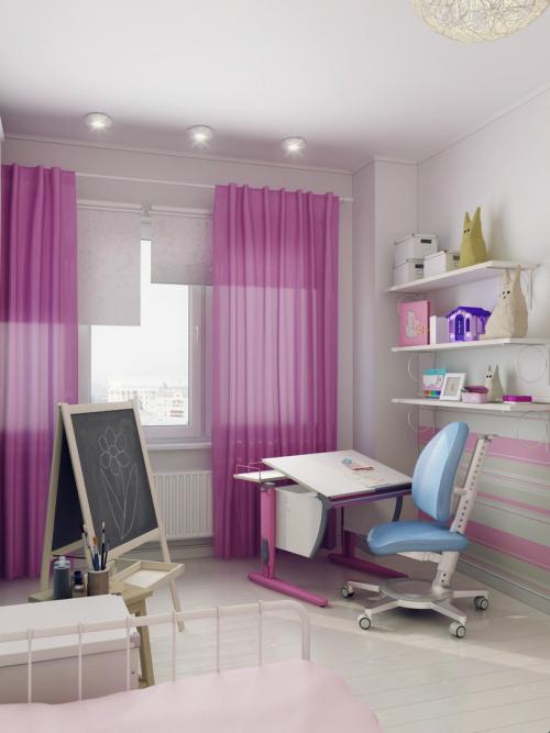 Дизайн трехкомнатной квартиры для семьи с двумя детьми 04