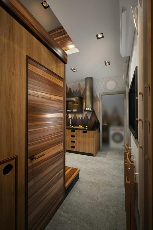 Дизайн интерьера квартиры 14 кв. м. 05