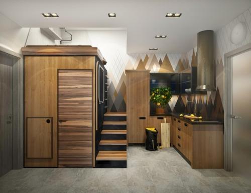 Дизайн интерьера квартиры 14 кв. м. 11