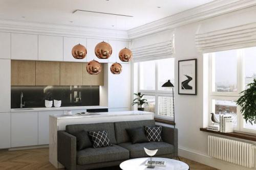 Студия 35 кв. м. 01