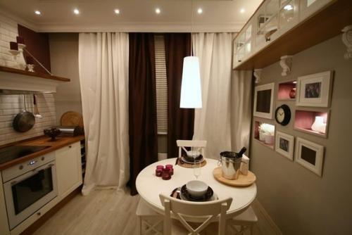 Оригинальное оформление кухни 03