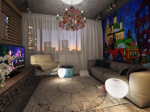 Квартира-студия для 1 человека. 28 кв. м. 06