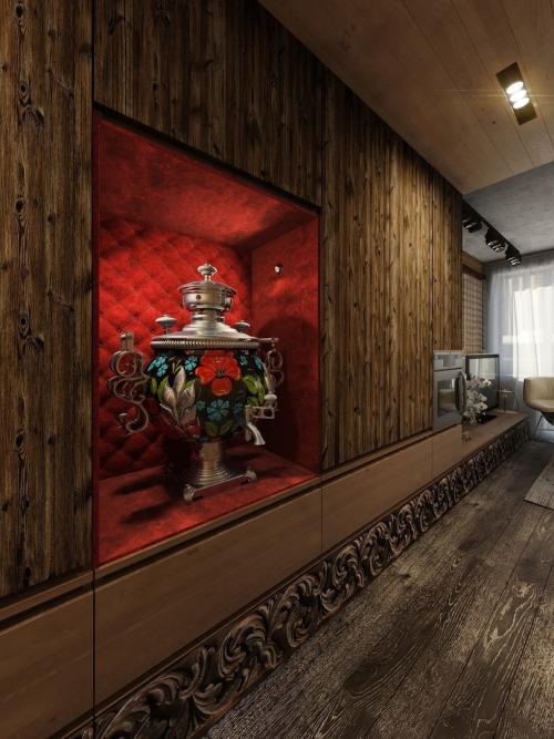 Квартира-студия для 1 человека. 28 кв. м. 03