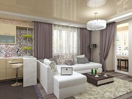 Дизайн квартиры-студии 32 кв. м. 03